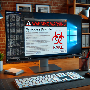 Fake Windows Defender Security Warning