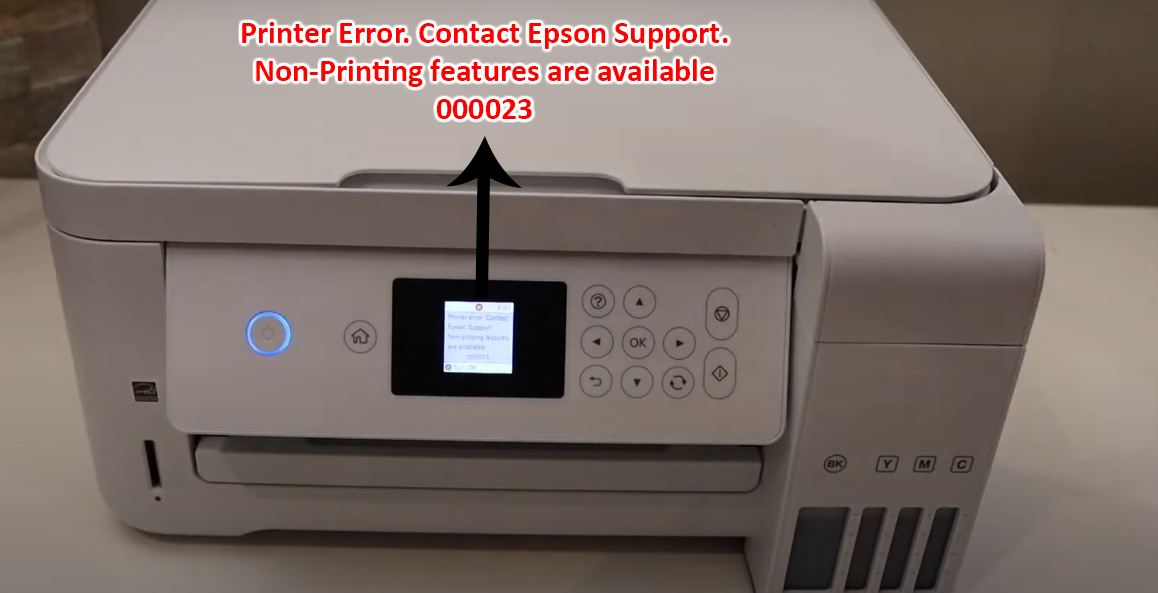 Understanding the Epson E-01 Error