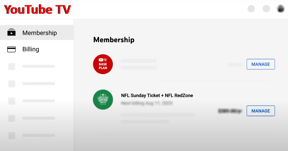 YouTube TV NFL Access Issues